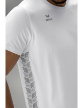 Erima Leisure T-shirt Essential Team - soft cotton blend, classic cut - white/grey Men